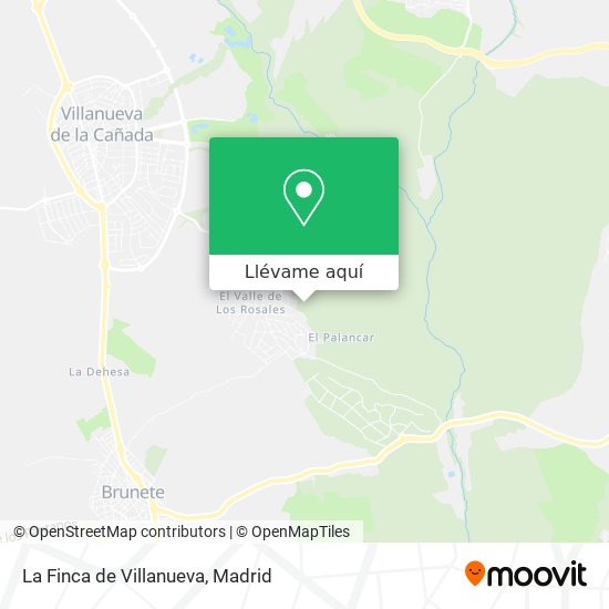 Mapa La Finca de Villanueva