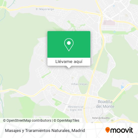 Mapa Masajes y Traramiéntos Naturales