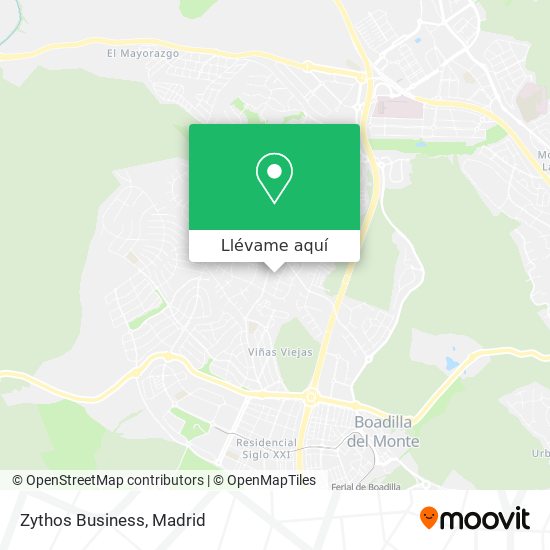 Mapa Zythos Business