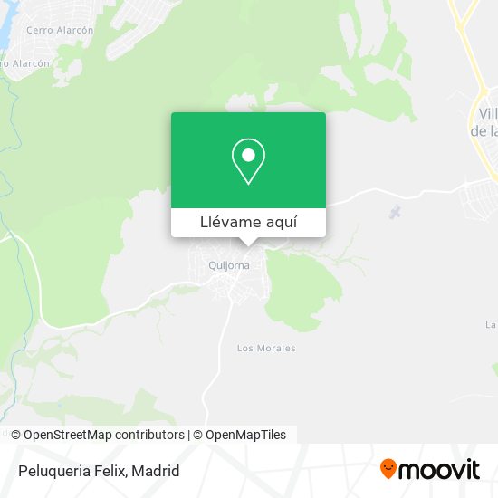 Mapa Peluqueria Felix