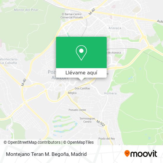 Mapa Montejano Teran M. Begoña