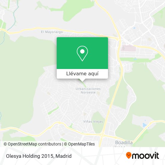 Mapa Olesya Holding 2015