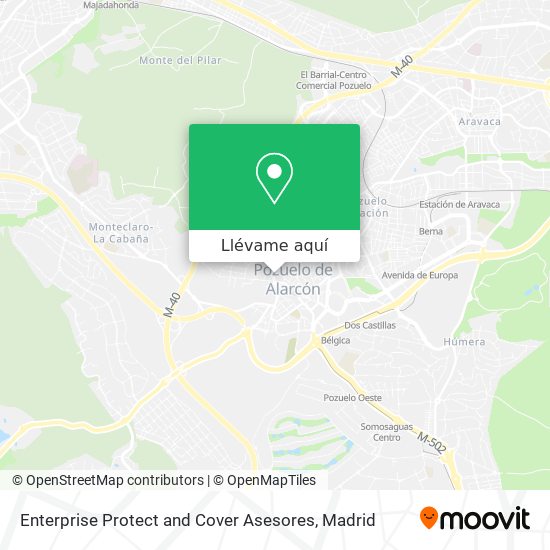 Mapa Enterprise Protect and Cover Asesores