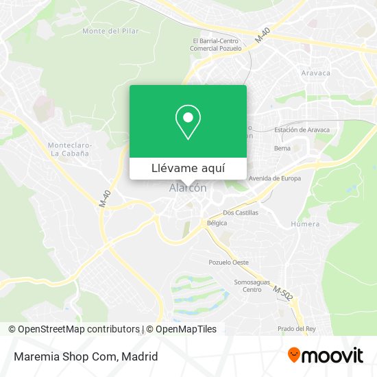 Mapa Maremia Shop Com