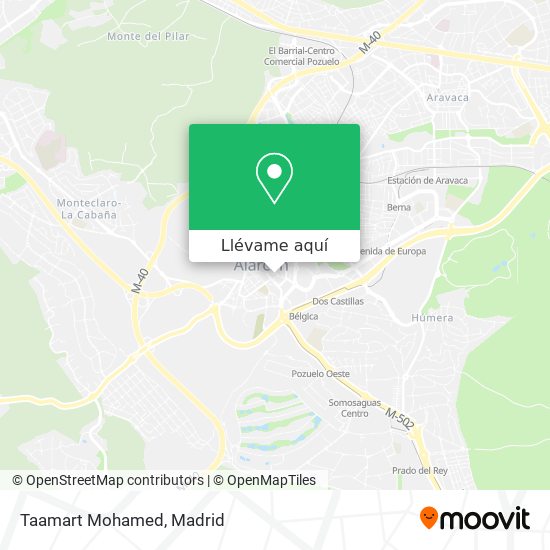 Mapa Taamart Mohamed