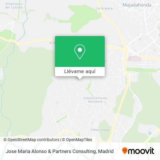 Mapa Jose Maria Alonso & Partners Consulting