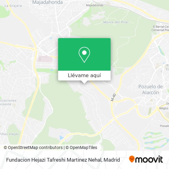 Mapa Fundacion Hejazi Tafreshi Martinez Nehal