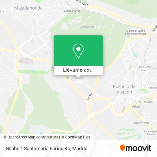 Mapa Gilabert Santamaria Enriqueta