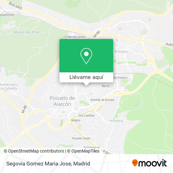 Mapa Segovia Gomez Maria Jose