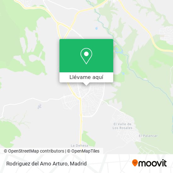 Mapa Rodriguez del Amo Arturo