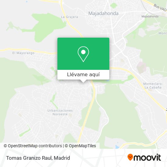 Mapa Tomas Granizo Raul