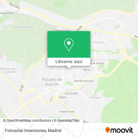 Mapa Fotosolar Inversiones