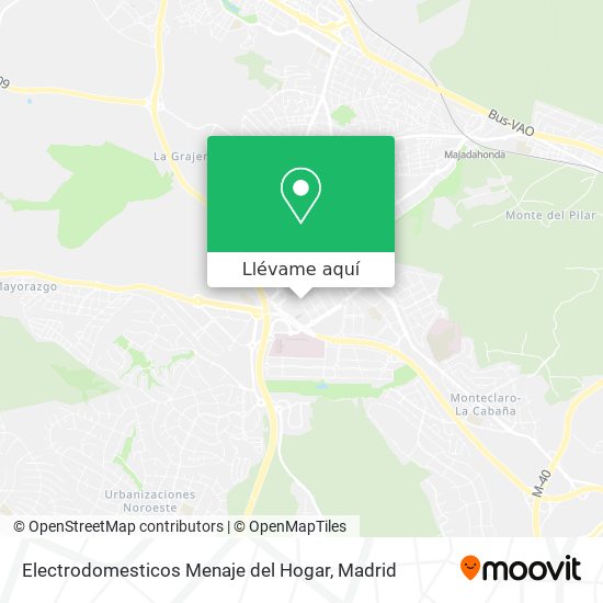 Mapa Electrodomesticos Menaje del Hogar