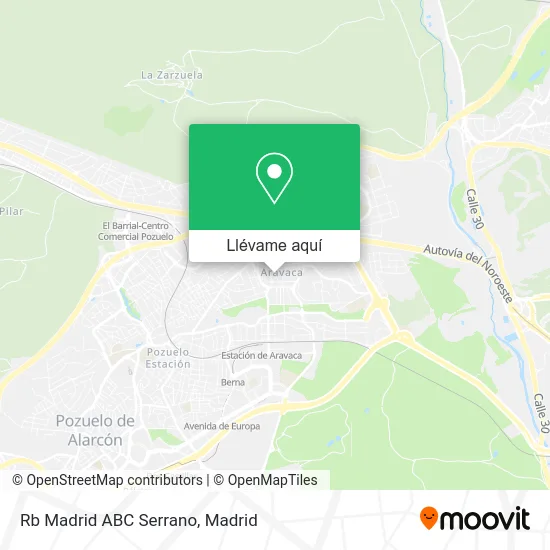 Mapa Rb Madrid ABC Serrano