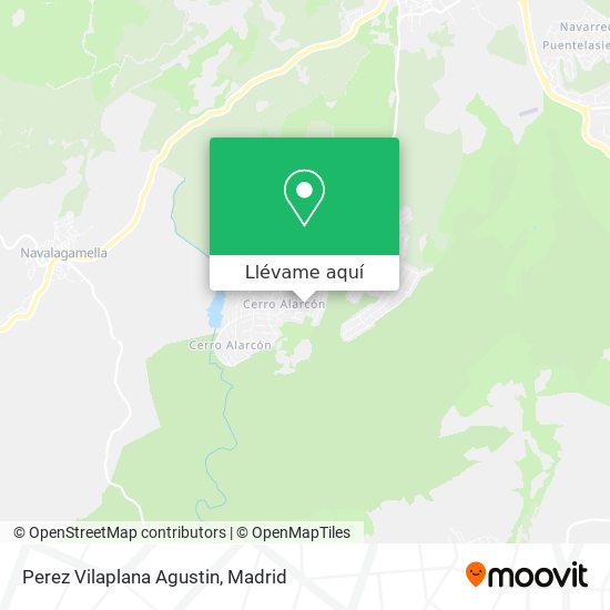 Mapa Perez Vilaplana Agustin