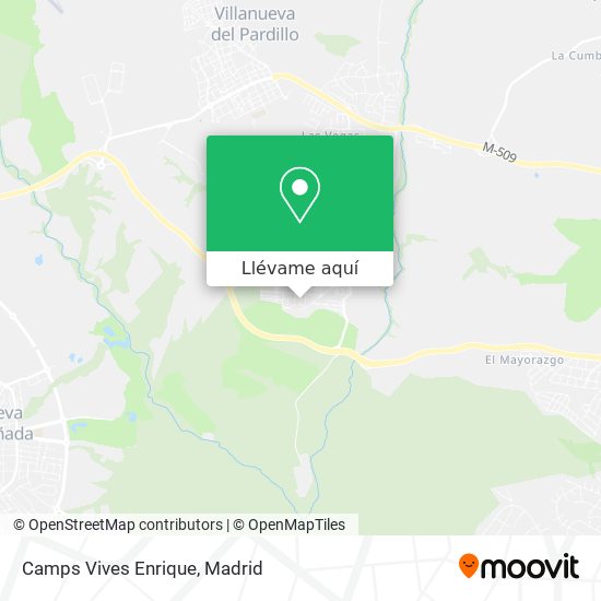 Mapa Camps Vives Enrique