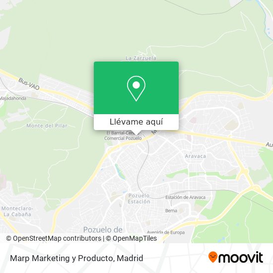 Mapa Marp Marketing y Producto