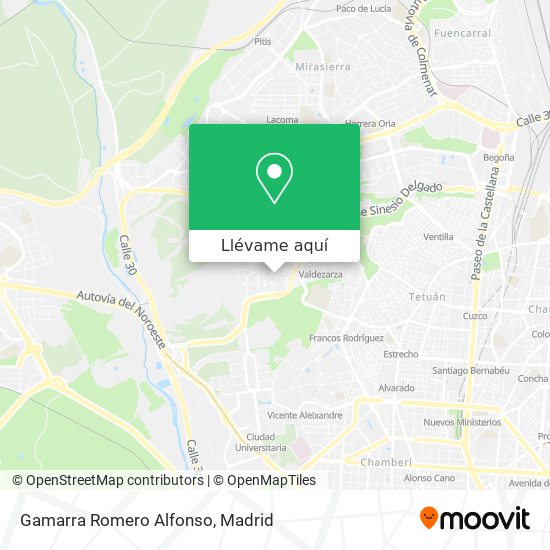 Mapa Gamarra Romero Alfonso