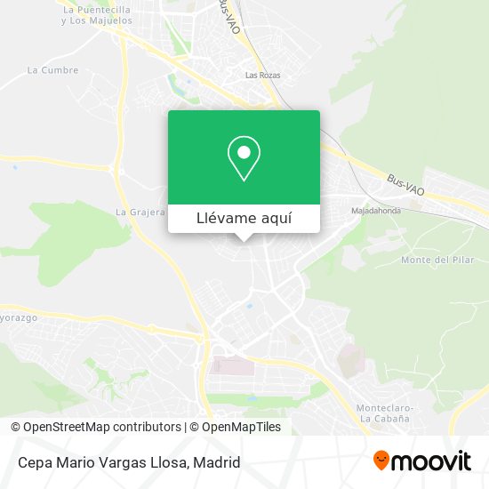 Mapa Cepa Mario Vargas Llosa