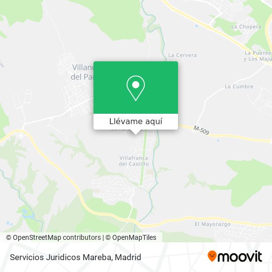 Mapa Servicios Juridicos Mareba