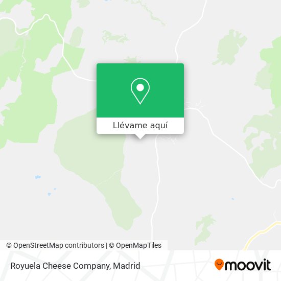 Mapa Royuela Cheese Company