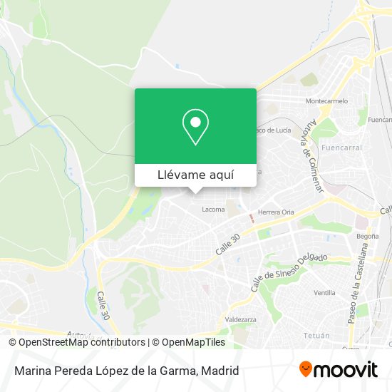 Mapa Marina Pereda López de la Garma