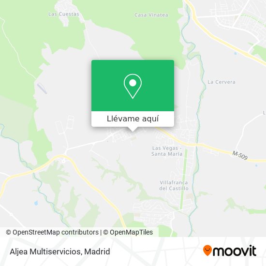 Mapa Aljea Multiservicios