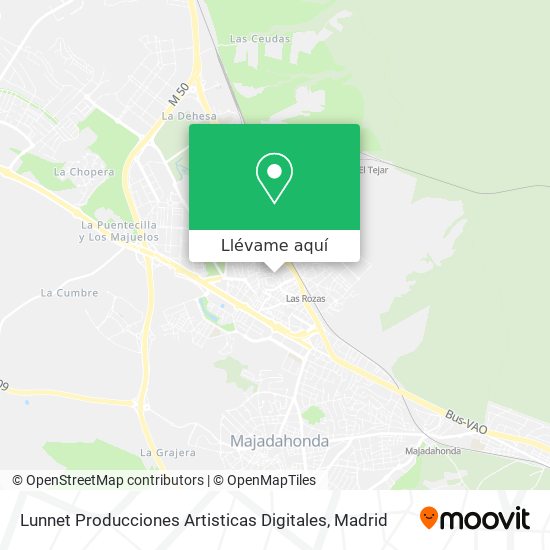 Mapa Lunnet Producciones Artisticas Digitales