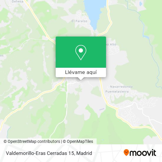 Mapa Valdemorillo-Eras Cerradas 15