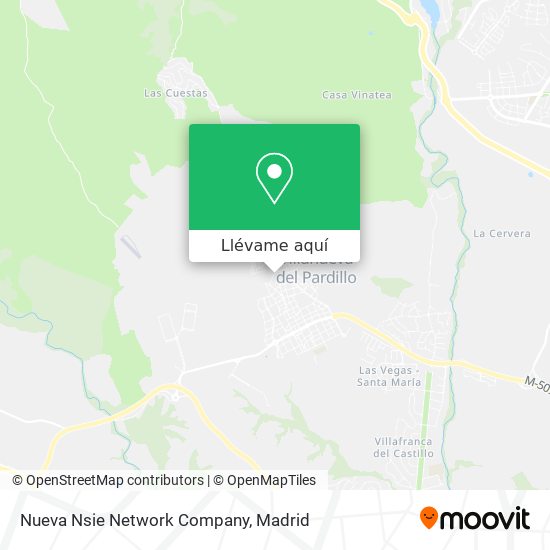 Mapa Nueva Nsie Network Company