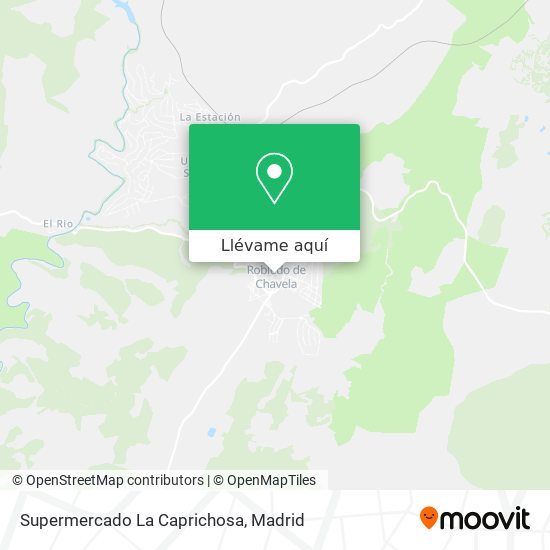 Mapa Supermercado La Caprichosa