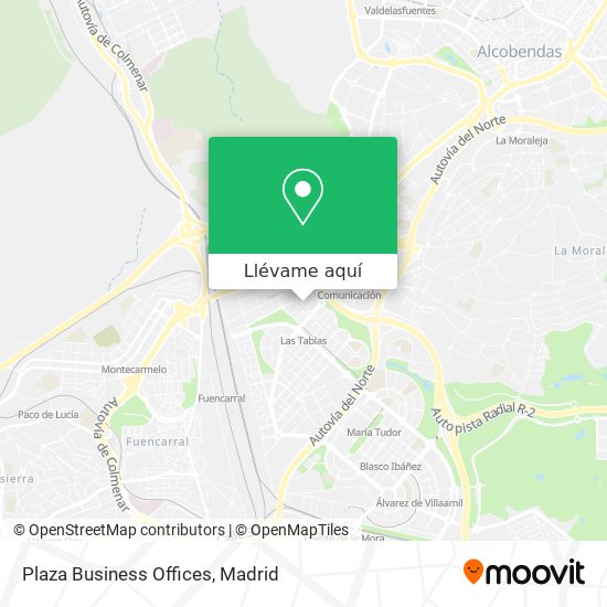 Mapa Plaza Business Offices