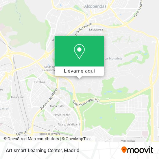 Mapa Art smart Learning Center