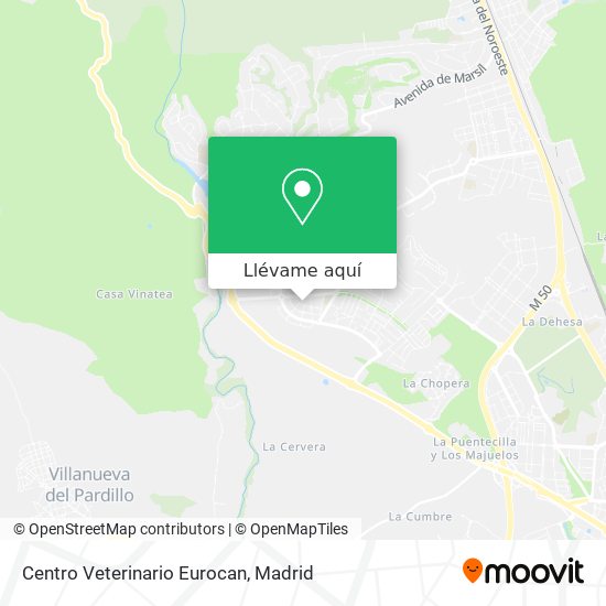 Mapa Centro Veterinario Eurocan