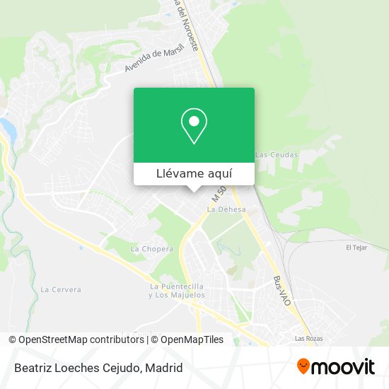 Mapa Beatriz Loeches Cejudo