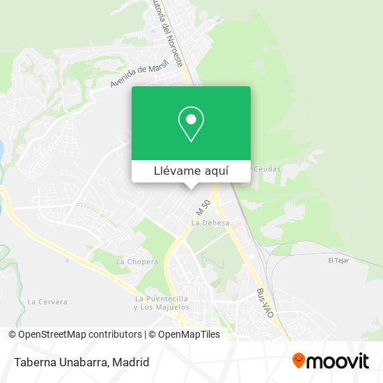 Mapa Taberna Unabarra