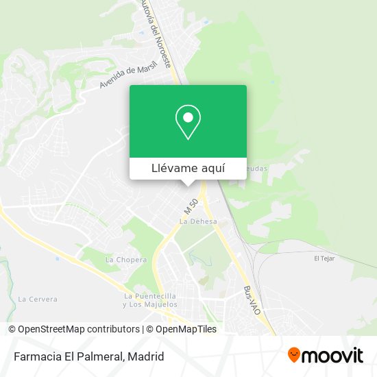 Mapa Farmacia El Palmeral