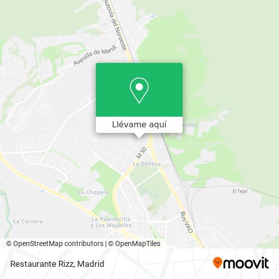 Mapa Restaurante Rizz