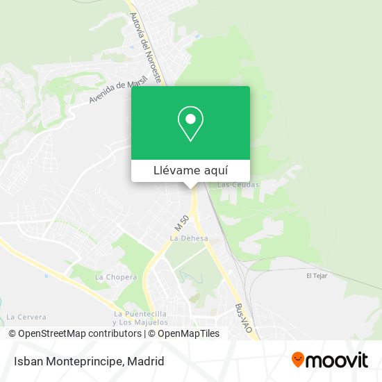 Mapa Isban Monteprincipe
