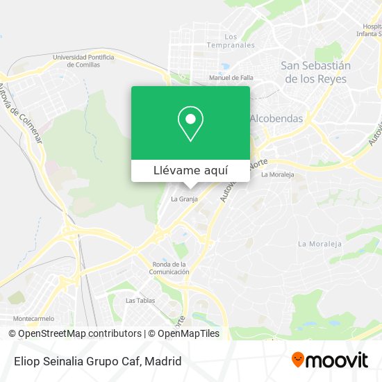 Mapa Eliop Seinalia Grupo Caf
