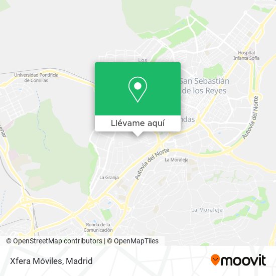 Mapa Xfera Móviles