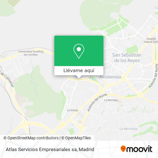 Mapa Atlas Servicios Empresariales sa