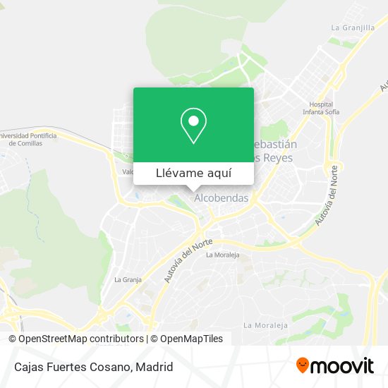 Mapa Cajas Fuertes Cosano