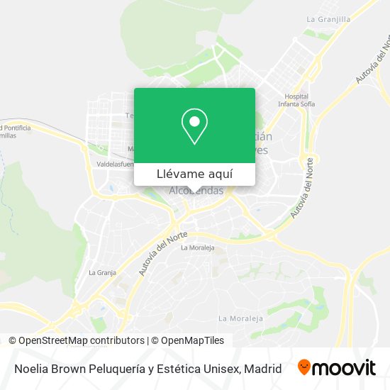 Mapa Noelia Brown Peluquería y Estética Unisex