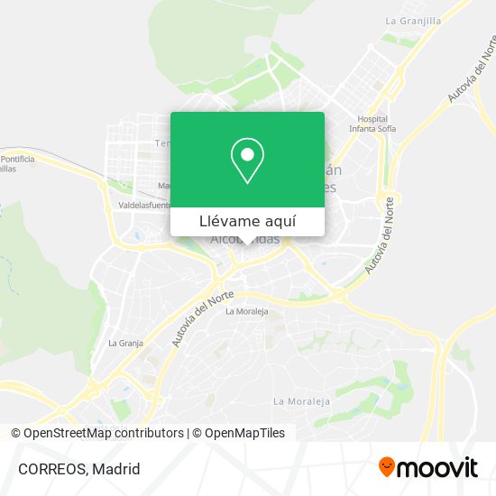 Mapa CORREOS