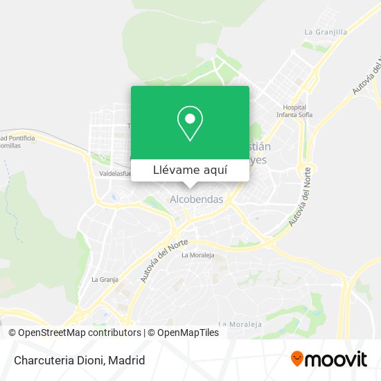 Mapa Charcuteria Dioni