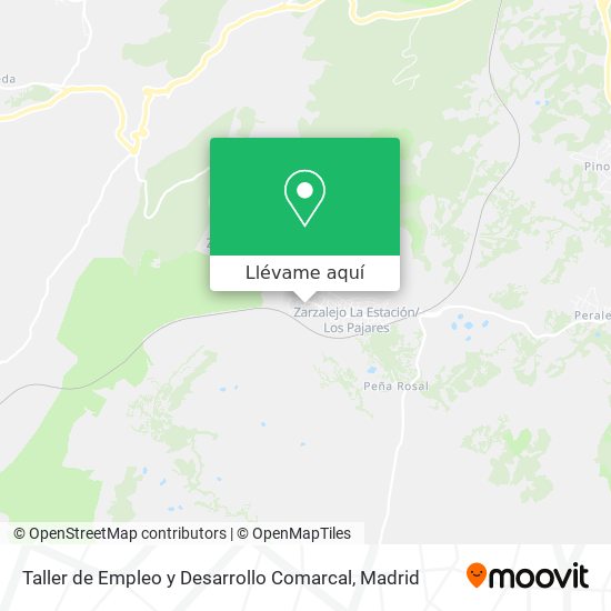 Mapa Taller de Empleo y Desarrollo Comarcal