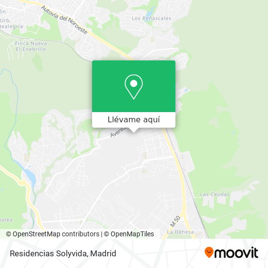 Mapa Residencias Solyvida