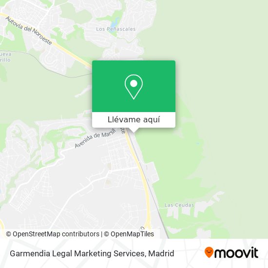 Mapa Garmendia Legal Marketing Services