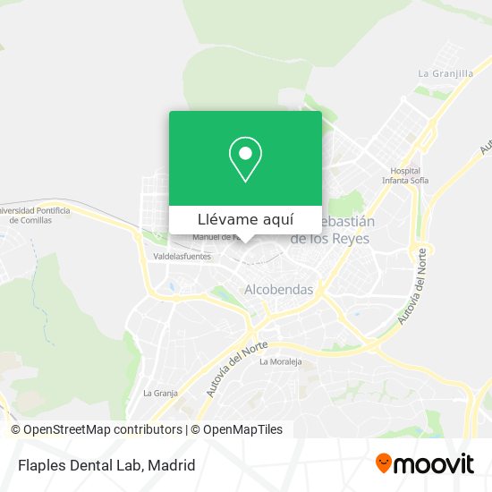 Mapa Flaples Dental Lab